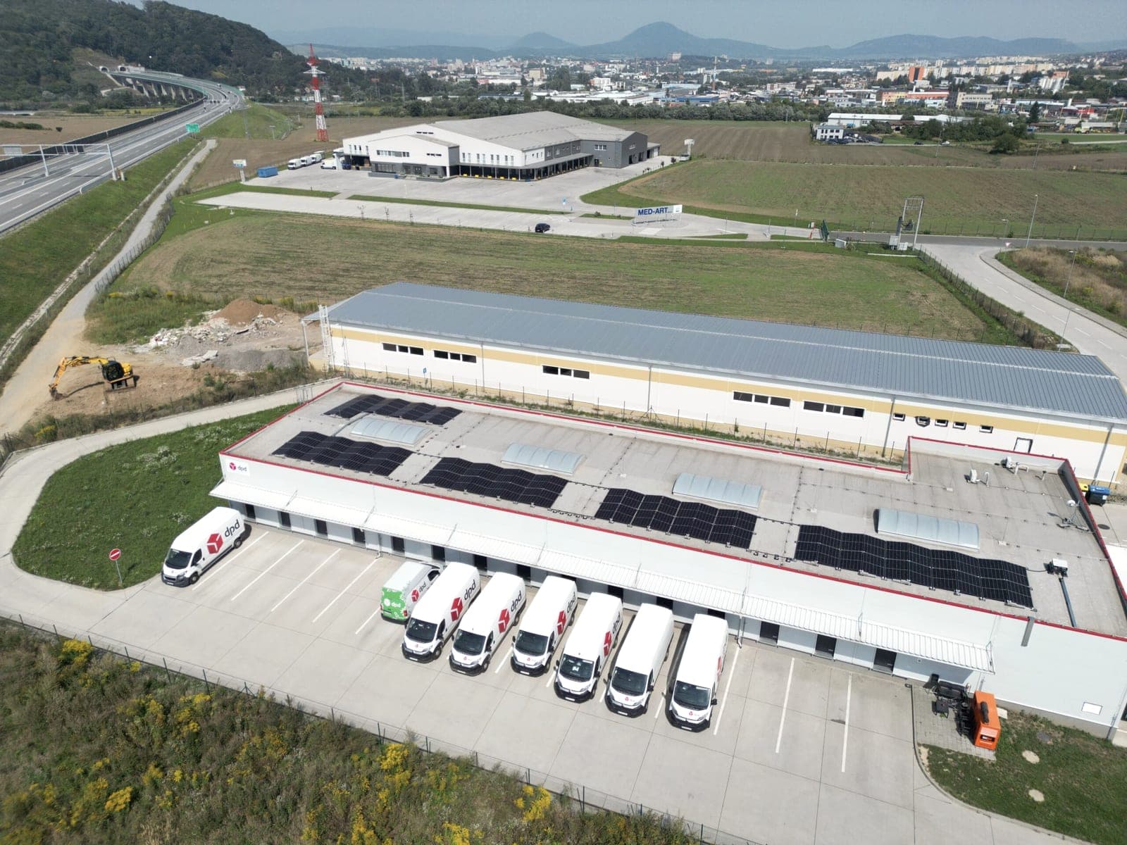 DPD Prešov, Prešov, 35.7 kWp (1/4)