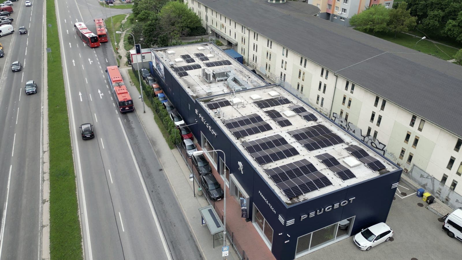 FRANCE-TECH Bratislava, Bratislava, 39.4 kWp (1/5)