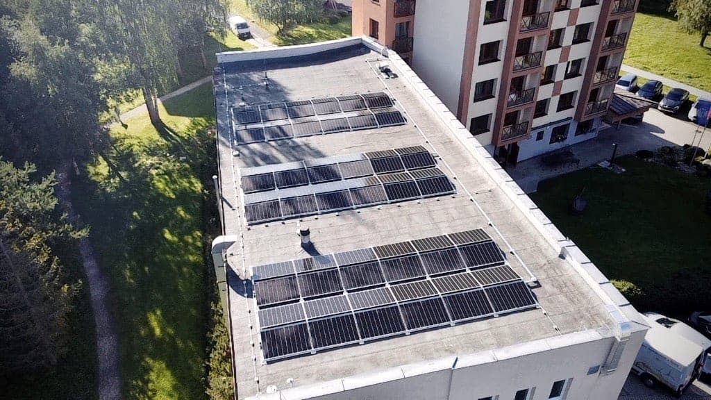 FVZ Tatranská Lomnica, Vysoké Tatry, 29.5 kWp (1/4)
