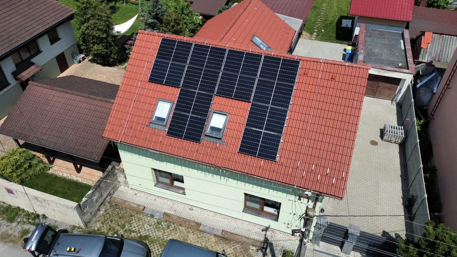 Family home Slovenský Grob, Slovenský Grob, 4.9 kWp (1/3)